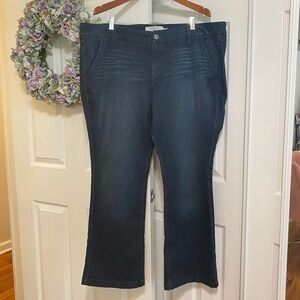 Torrid Dark Blue Boot Cut Jeans